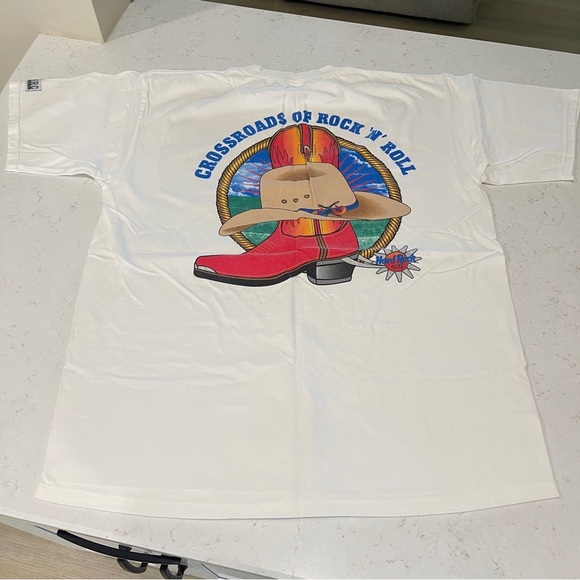Like New!  VINTAGE 90S HARD ROCK CAFE NASHVILLE T SHIRT SIZE XL - Picture 3 of 6